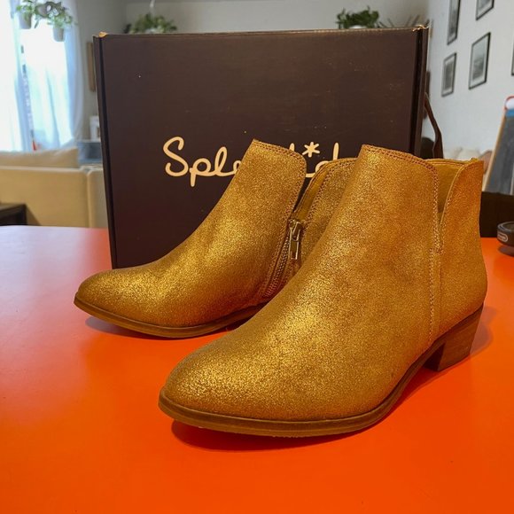 SPLENDID Hamptyn Bootie in Champagne size 7.5 - Picture 6 of 8